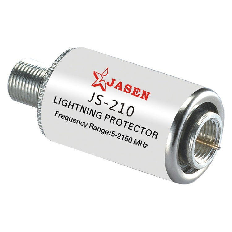 JS-210 5-2150MHz Lighting Protector Coaxial Satellite TV Llight Protection Devices Satellite Antenna Arrester JS-210 5-2150MHz Lighting Protector Coaxial Satellite TV Llight Protection Devices Satellite Antenna Arrester